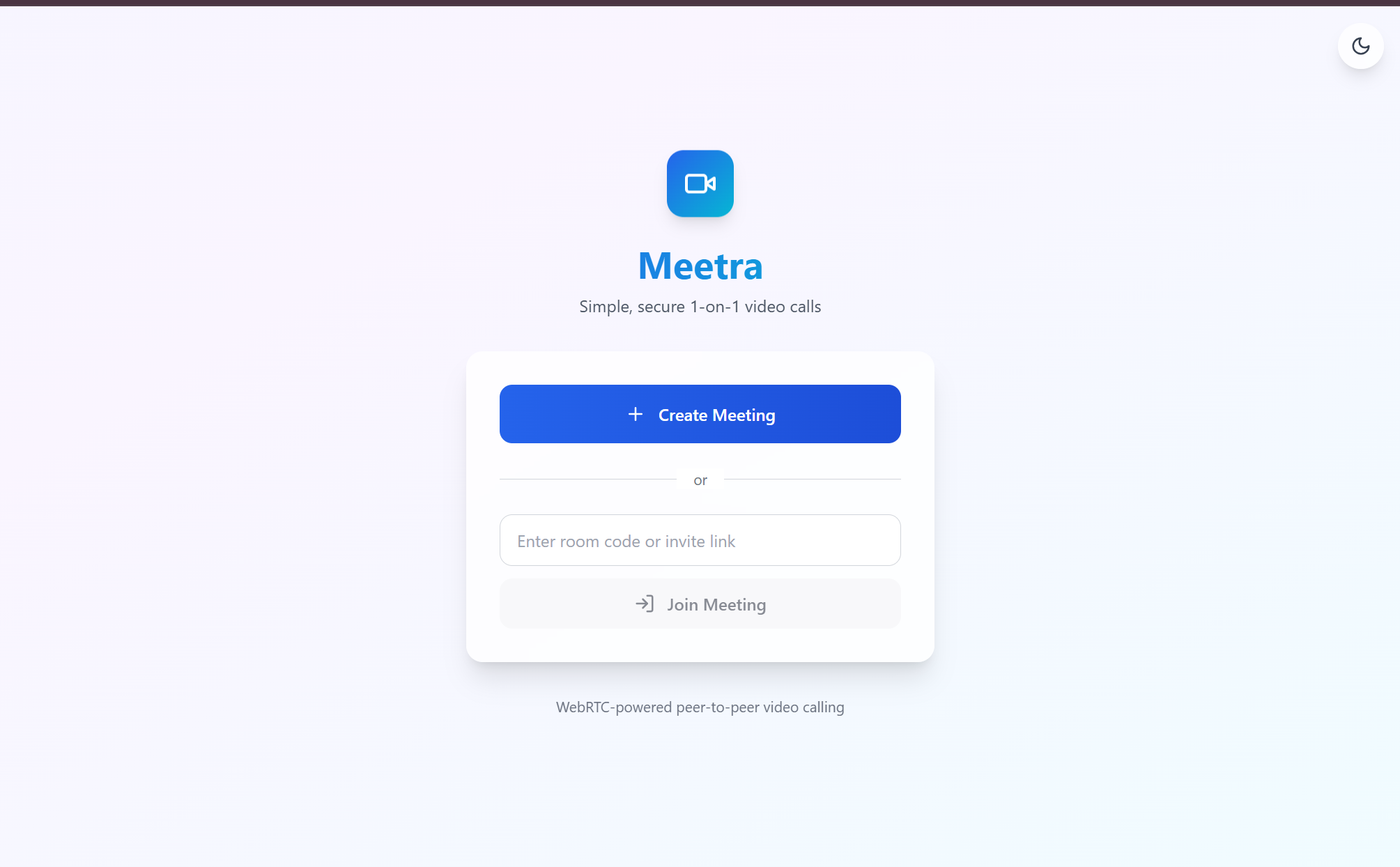 Sage Quick Meet Platform Screenshot